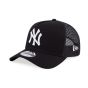 New Era MLB New York Yankees Basic 9Forty AF  貨車帽 (黑色白字/黑色金字)