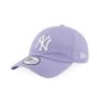 New Era MLB New York Yankees Basic Casual Classic (藍色白字/紫色白字)
