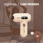 OGAWA - Line Friends 迷你筋膜槍 - 棕色熊大