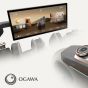OGAWA - BIOVIS 頭等按摩艙 OG-8638 (鈦灰色 / 深灰色) OG8638_MO