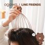 OGAWA - Line Friends 熊抱舒壓爪 - 棕色熊大