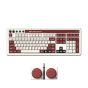 8BitDo 八位堂 - 復古108鍵機械鍵盤 附帶1套可編程超級按鍵 (紅色-凱華白軸/灰色-凱華白軸)