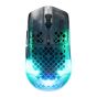 [電腦節會場自取優惠]SteelSeries - Aerox 3 Wireless Gen 2 超輕量4K無線電競滑鼠 (62717)(透黑)