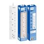 Philips - CHP4747WB 3米四位獨立開關USB電拖板 PHILIPS_CHP4747WB