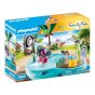 Playmobil - 水上樂園 - 帶噴水器的小泳池 (70610) PM70610