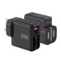 ProMini - GF165P Ultra UI 顯示 PD3.1 GaN 165W 摺疊三腳快速充電器