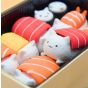 Pretty Useless Club - 壽司便當(6件)：1個鮪魚壽司貓，1個鮭魚壽司貓，1個 蝦子壽司貓，1隻蛋捲壽司貓，2顆壽司貓卷