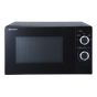 聲寶 - R-S20CA 20公升旋鈕式微波爐 (黑/白)