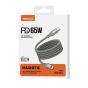 Recci USB C to USB C Magnetic PD 65W 1M Fast Charging Data Cord Cable RS23CC
