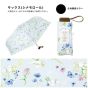 Sanrio X W.P.C Watercolor Floral Mini Cooling Sun & Rain Umbrella #801-SA24-102 (Multi Colors)