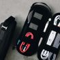 Side by Side - Tech Pouch - Power Packer 旅行小物收納袋 (酒紅色/藍色)