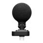 Shure - MV88 USB-C Stereo Microphone Compatible with iPhone and Android - MV88-USBC
