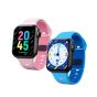 Skidy - Kids Phone Smart Watch Pro Tracking Kids Watch - F19 (Blue/Pink)
