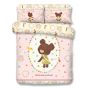 Uji Bedding - 1000針絲般綿卡通床品套裝 - The Bears' School (多款尺寸) SSS-BS2601-MO