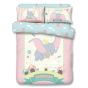 Uji Bedding - 1000針絲般綿卡通床品套裝 - 小飛象 (多款尺寸) SSS-DB2501-MO