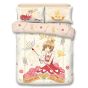 Uji Bedding - 1000針絲般綿卡通床品套裝 - 百變小櫻 (多款尺寸) SSS-SK2501-MO