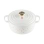 Le Creuset - Hearts 圓形琺瑯鑄鐵鍋 20厘米 (White) staff-heartsRC-W