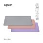 Logitech - STUDIO 桌面滑鼠墊 (薰衣紫色 / 玫瑰豆沙色 / 中灰色)