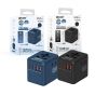 XPower - TA25 7 Output 25W PD/PPS GaN Travel Adapter (Black/Blue)