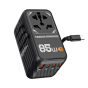 TESSAN - 5 Port 85W Universal Travel Adapter 656EFW