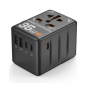 TESSAN - 5 Port 35W Universal Travel Adapter TS-WTA02