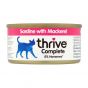 Thrive - 脆樂芙-100%沙甸魚+鯖魚 |成貓罐頭  (75gx12) #02676 THRIVE_T_C_C_N2_12