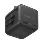 Momax - 1-World² 20W 2 接口 USB 旅行充電器