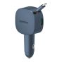 Momax - 1-MOVE+ 60W 伸縮充電線雙接口車用充電器 UC19