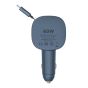 Momax - 1-MOVE+ 60W 伸縮充電線雙接口車用充電器 UC19