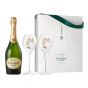 Perrier Jouet - 巴黎之花特級香檳套裝 750ml (連香檳杯兩隻)