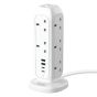 Momax - 1-Plug PD35W 2A2C 11 位拖板 [灰色/白色] US11AUK_MO