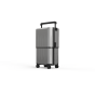 VELO - 3合1可擴展硬殼行李箱 [黑色/銀色]