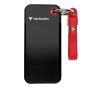 Verbatim - 1TB Pocket SSD（附匙扣式 USB-C 傳輸線）[黑灰/黑橙/黑紅色]