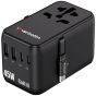 Verbatim - Charge 'n' Travel 45W 通用旅行轉插連可伸縮USB-C充電線