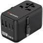 Verbatim - Charge 'n' Travel 100W 通用旅行轉插連可伸縮USB-C充電線