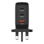 Verbatim - 65W迷你GaN牆式USB 快速充電器帶顯示屏