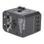Verbatim - 5 Ports 旅行充電器[4 x USB+1 x Type-C] - 黑色