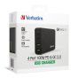 Verbatim - 4 Port 100W PD & QC 3.0 USB 充電器（AC電源線） [66402]