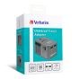 Verbatim - 4 Ports QC/PD 45W 旅行充電器