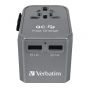 Verbatim - 4 Ports QC/PD 45W 旅行充電器