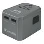 Verbatim - 4 Ports QC/PD 45W 旅行充電器