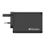 Verbatim - 4 Port 130W PD & QC 3.0 GaN USB 充電器 [66634]