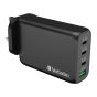 Verbatim - 4 Port 130W PD & QC 3.0 GaN USB 充電器 [66634]