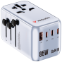 Verbatim - Charge 'n' Travel Diamond 85W 通用旅行轉插連伸縮充電線 (CNT-02)  [多種顏色]