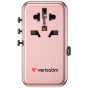 Verbatim - Charge 'n' Travel Diamond 85W 通用旅行轉插連伸縮充電線 (CNT-02)  [多種顏色]