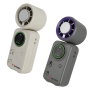 Verbatim - Cool 'n' Go Handheld Fan Ice Touch Mini (White+Silver/Grey+Purple)