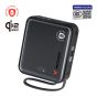 [3C 認證及可追溯二維碼] Verbatim - SnapQub 10000mAh Qi2.2 L+C 半固態磁吸無線流動充電池 [黑色 / 銀色] VERBA_SQB_ALL