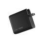 Vinnic GaNGAPURNA 100W PD QC GaN Travel Charger GA100WTRG1-BK