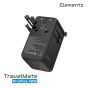 Elementz - TravelMate ProFlex 100W Travel Adapter PT-W100H