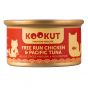 KOOKUT - 放養雞太平洋吞拿魚 (70g) (1罐 / 24罐) WCKUCW1008280_all